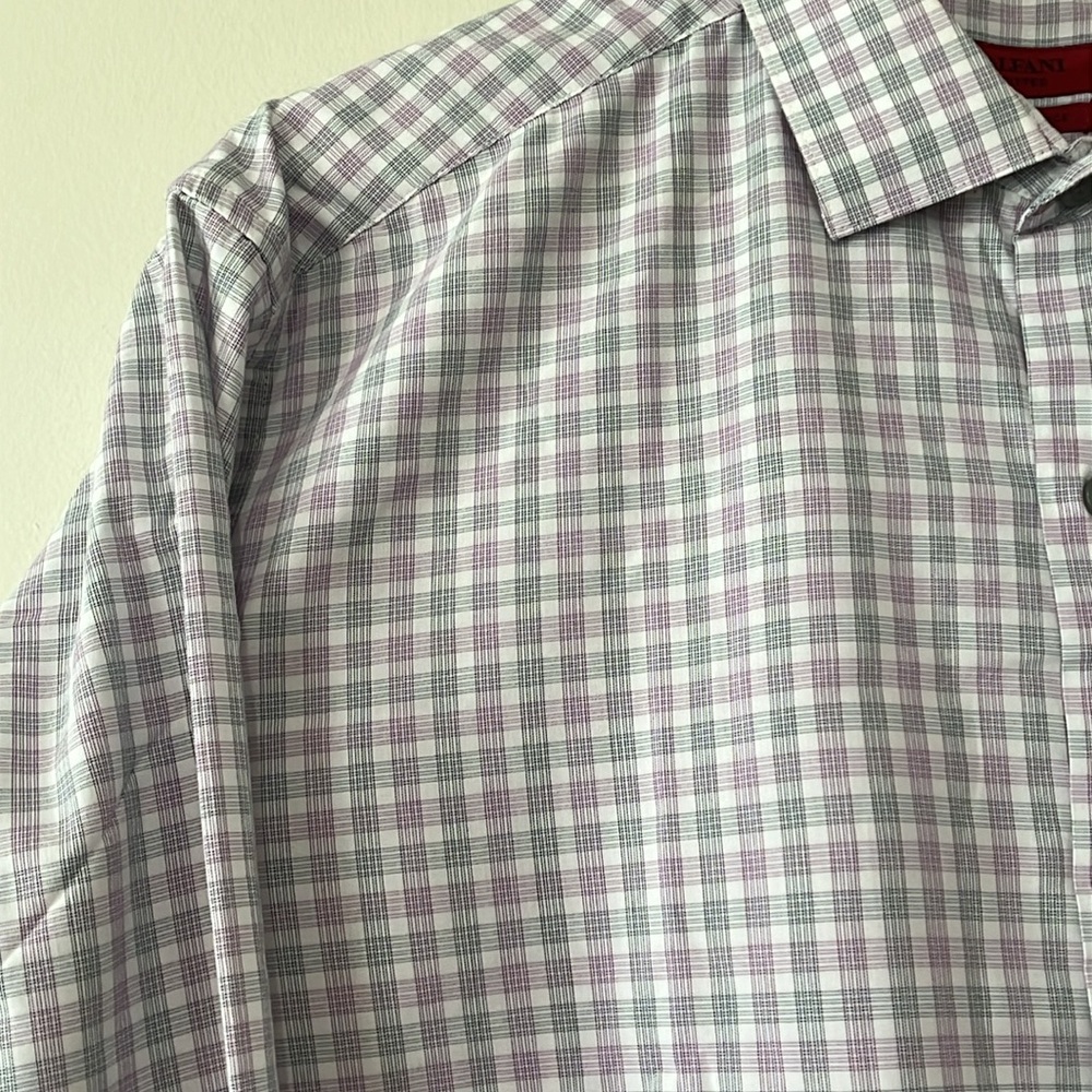 Alfani Fitted Performance Men’s Button Down Shirt - image 2